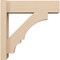 Ekena Millwork 6-in W x 20-in D x 20-in H Balboa Block Rough Cedar Woodgrain TimberThane Outlooker, Primed Tan OUTUR060X20X20BOA44RCPR - alternate 4